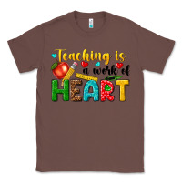 Chestnut teaching is a work of heart tbw Classic Tee - texasbilliewilder
