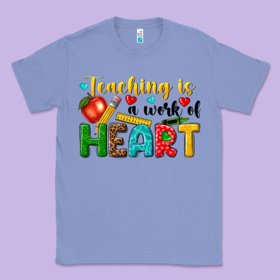 Classic Tee teaching is a work of heart tbw
