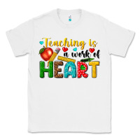 White teaching is a work of heart tbw Classic Tee - texasbilliewilder