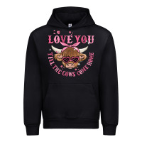 Black love you till the cows come home Urban Hoodie - MaliasSmallBusiness