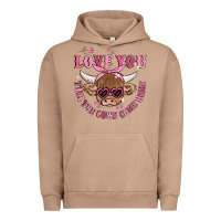 Pigment Burro love you till the cows come home Urban Hoodie - MaliasSmallBusiness