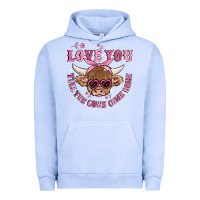 Pigment Grape Ice love you till the cows come home Urban Hoodie - MaliasSmallBusiness