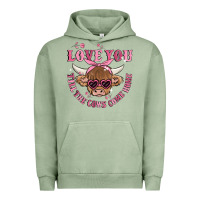 Pigment Oil Green love you till the cows come home Urban Hoodie - MaliasSmallBusiness