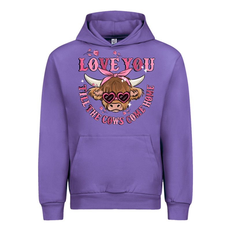 Love You Till The Cows Come Home Urban Hoodie by MaliasSmallBusiness | Teevron