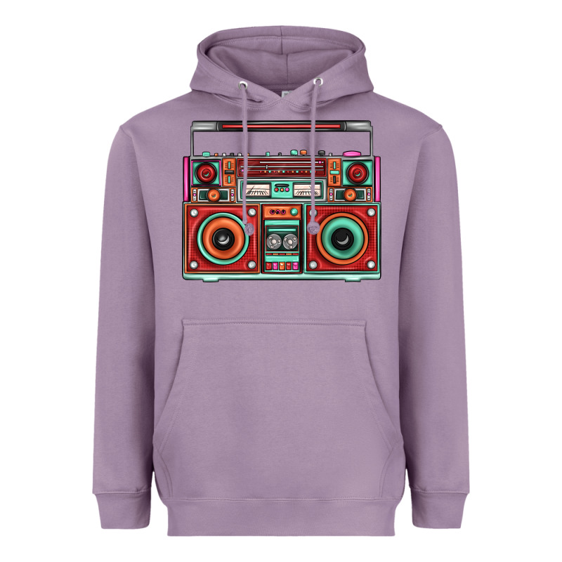 Boombox Heavyweight Hoodie by FaDigitalArtStudio | Teevron