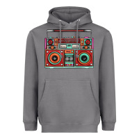 Storm Boombox Heavyweight Hoodie - FaDigitalArtStudio