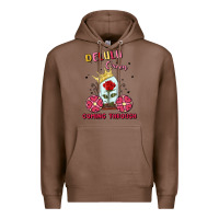 Chestnut delulu queen coming through Premium Hoodie - MaliasSmallBusiness