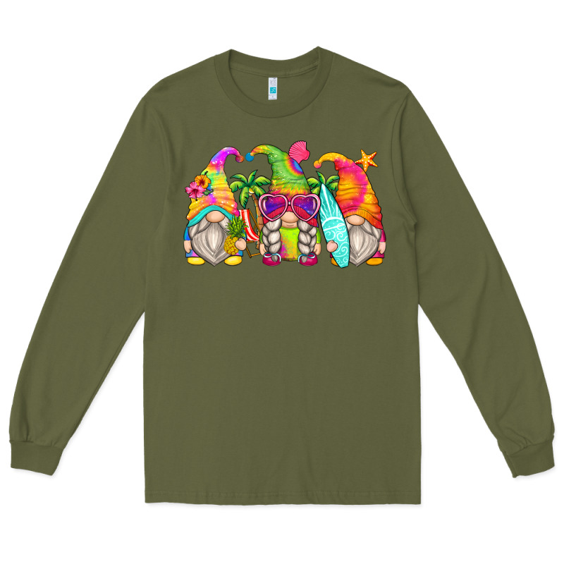Summer Gnomes Long Sleeve Tee by Zillion Design Studio | Teevron