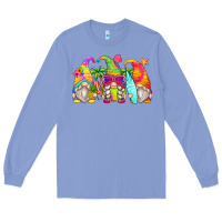 Colony Blue summer gnomes Long Sleeve Tee - Zillion Design Studio