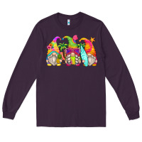 Plum summer gnomes Long Sleeve Tee - Zillion Design Studio