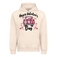 Sandshell happy valentine's day gnome truck Urban Hoodie - MaliasSmallBusiness