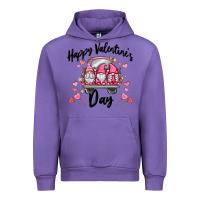 Tulip happy valentine's day gnome truck Urban Hoodie - MaliasSmallBusiness
