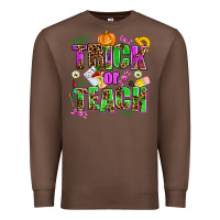 Chestnut trick or teach Premium Sweatshirt - AdoDesignShop