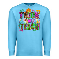 Ocean Blue trick or teach Premium Sweatshirt - AdoDesignShop