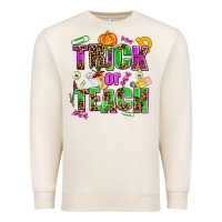 Trick Or Teach Premium Sweatshirt | Teevron