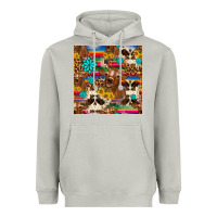 Moon Dust western sunflower bucket cow seamless pattern Heavyweight Hoodie - HRA Design Shop