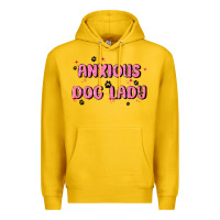 Lemon anxious dog lady Premium Hoodie - MaliasSmallBusiness