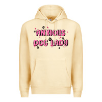 Pina Colada anxious dog lady Premium Hoodie - MaliasSmallBusiness