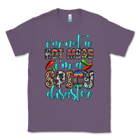 Lavender i m not a hot mess i m a spicy disaster Classic Tee - Zillion Design Studio