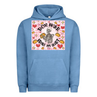 Pigment Pebble Blue tacos never broke my heart Urban Hoodie - MaliasSmallBusiness