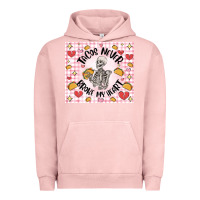Pigment Salmon tacos never broke my heart Urban Hoodie - MaliasSmallBusiness