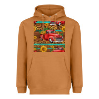 Meerkat western farm truck seamless pattern Heavyweight Hoodie - HRA Design Shop