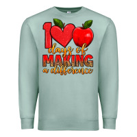 Seafoam 100 days of making a difference Premium Sweatshirt - Artiststas