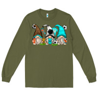 Army Green soccer gnomes Long Sleeve Tee - Zillion Design Studio