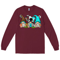 Burgundy soccer gnomes Long Sleeve Tee - Zillion Design Studio