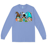 Colony Blue soccer gnomes Long Sleeve Tee - Zillion Design Studio