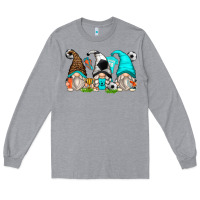 Heather Grey soccer gnomes Long Sleeve Tee - Zillion Design Studio
