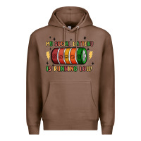 Chestnut social battery Premium Hoodie - MaliasSmallBusiness