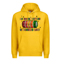 Lemon social battery Premium Hoodie - MaliasSmallBusiness