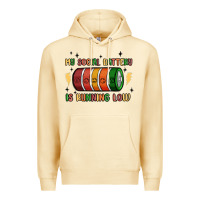 Pina Colada social battery Premium Hoodie - MaliasSmallBusiness