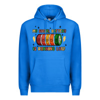 True Royal social battery Premium Hoodie - MaliasSmallBusiness