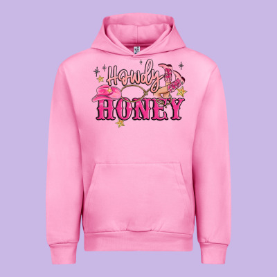 Howdy Honey Urban Hoodie Designed By Maliassmallbusiness