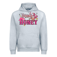 Heather Grey howdy honey Urban Hoodie - MaliasSmallBusiness