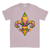 Lilac mardi gras fleur de lis Classic Tee - RanaPortraitStore