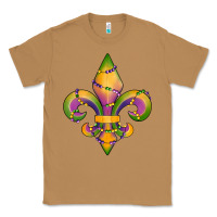 Toasted Coconut mardi gras fleur de lis Classic Tee - RanaPortraitStore