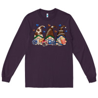 Plum football gnomes Long Sleeve Tee - Zillion Design Studio