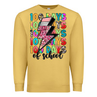 Antique Gold 100 days of school Premium Sweatshirt - Artiststas