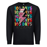 Black 100 days of school Premium Sweatshirt - Artiststas