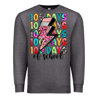 Charcoal Heather 100 days of school Premium Sweatshirt - Artiststas
