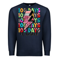 Navy 100 days of school Premium Sweatshirt - Artiststas