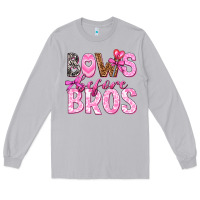 Moon Dust bows before bros Long Sleeve Tee - texasbilliewilder