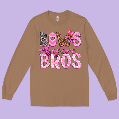 Long Sleeve Tee bows before bros