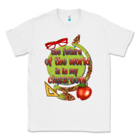 White the future of the world is in my classroom Classic Tee - texasbilliewilder