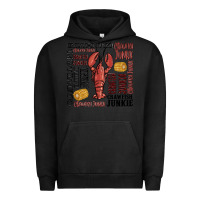 Pigment Black crawfish junkie Urban Hoodie - MaliasSmallBusiness