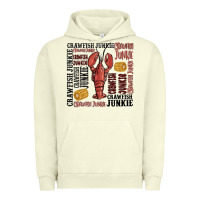Pigment Pistachio crawfish junkie Urban Hoodie - MaliasSmallBusiness