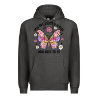Charcoal Heather you are exactly where you need to be Premium Hoodie - MaliasSmallBusiness